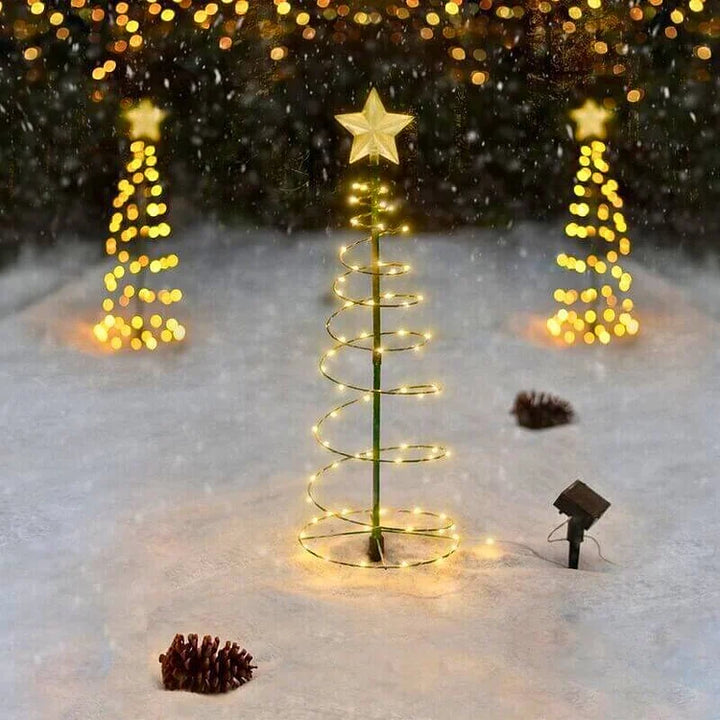 Solar-LED-Weihnachtsbaumbeleuchtung