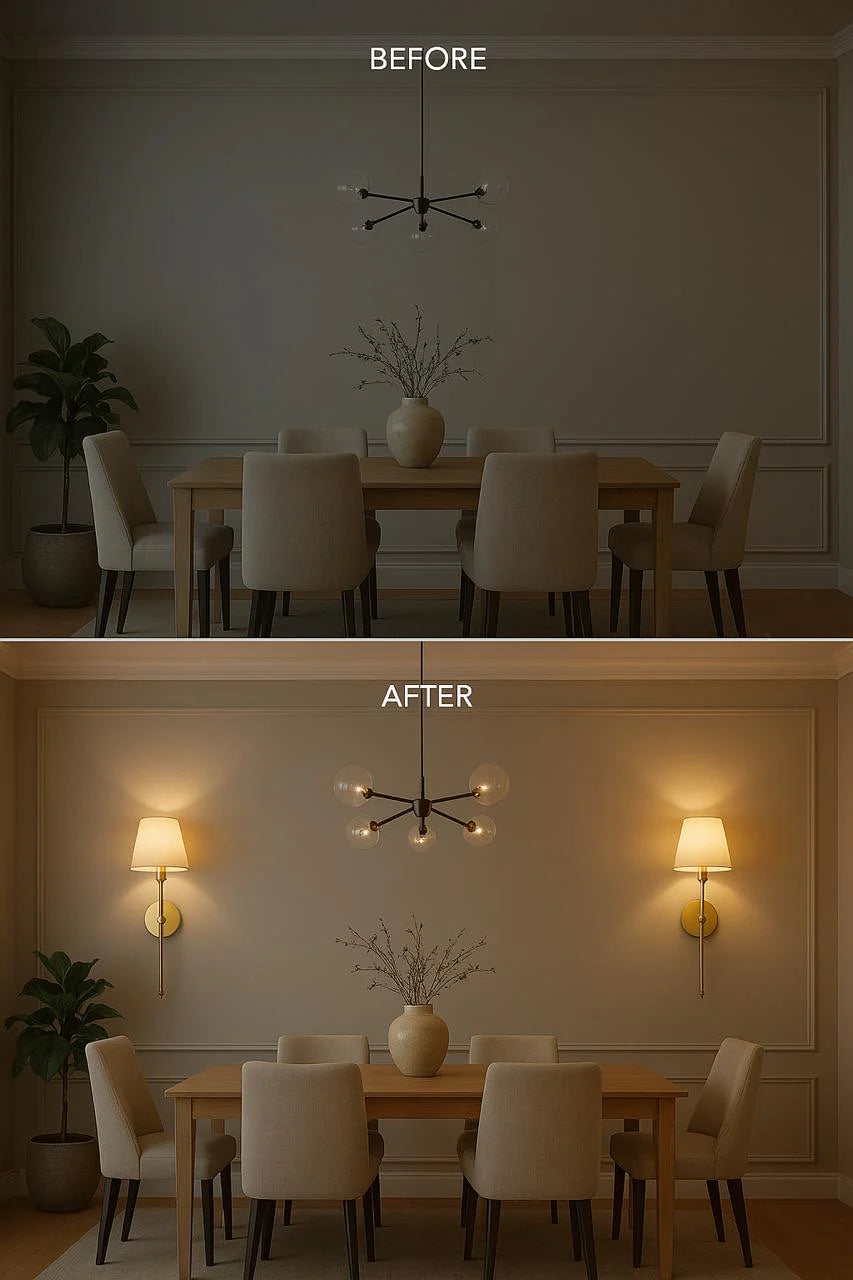 Wireless Wall Sconces (Set of 2) – Buy One, Get One Free