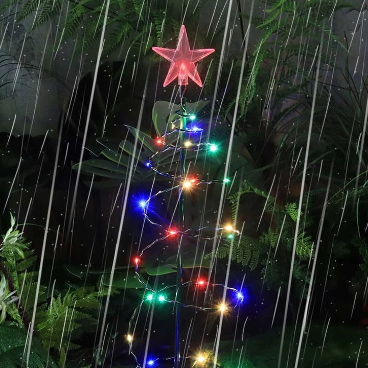 Solar-LED-Weihnachtsbaumbeleuchtung