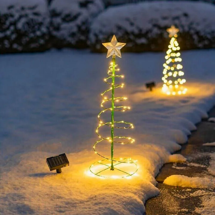 Solar-LED-Weihnachtsbaumbeleuchtung