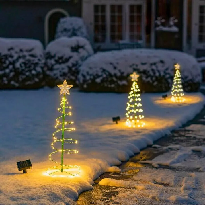 Solar-LED-Weihnachtsbaumbeleuchtung