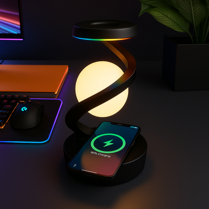 Magic Glow Levitating Lamp & Charger