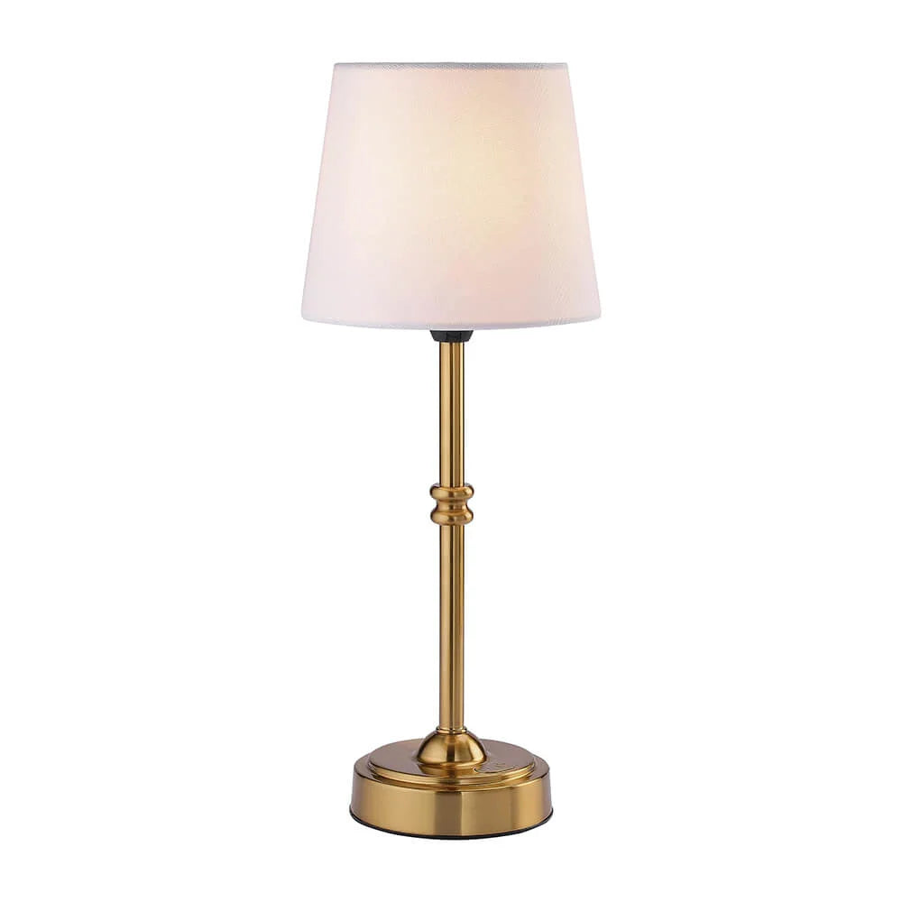 Retro Fabric Cordless Table Lamp