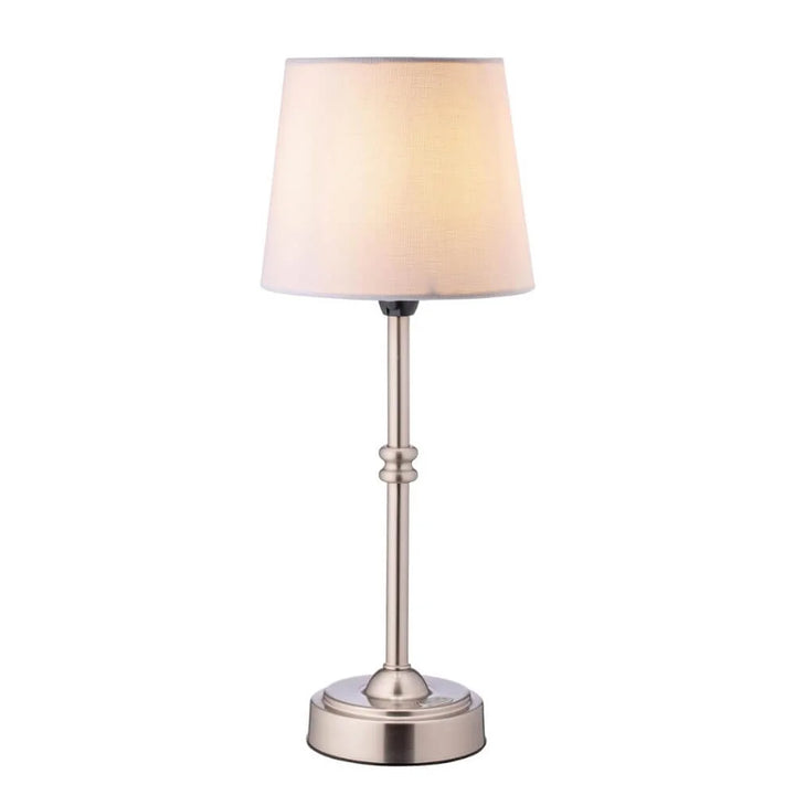 Retro Fabric Cordless Table Lamp