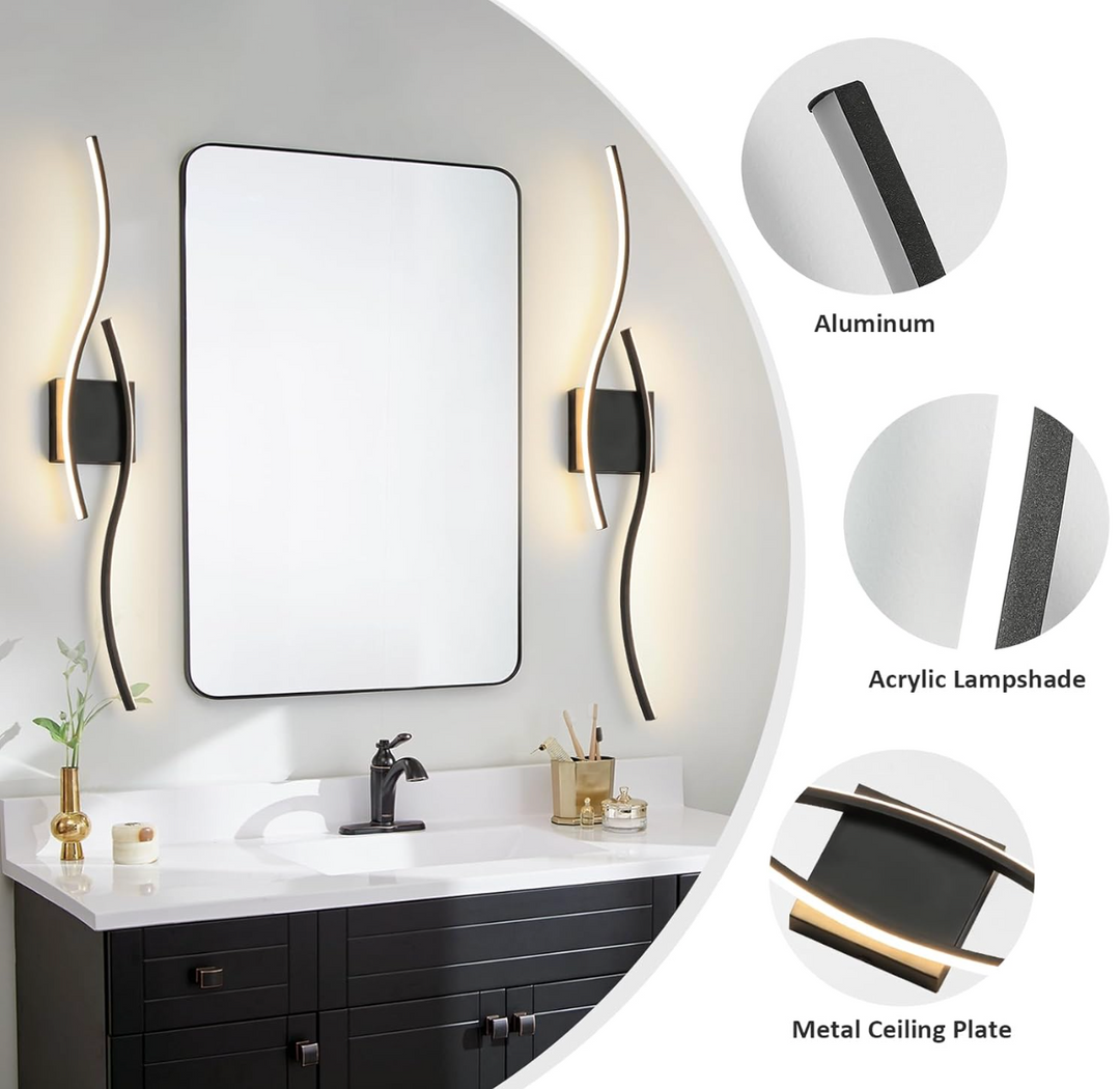 LumaCurve™ Vanity Lights Set of Two