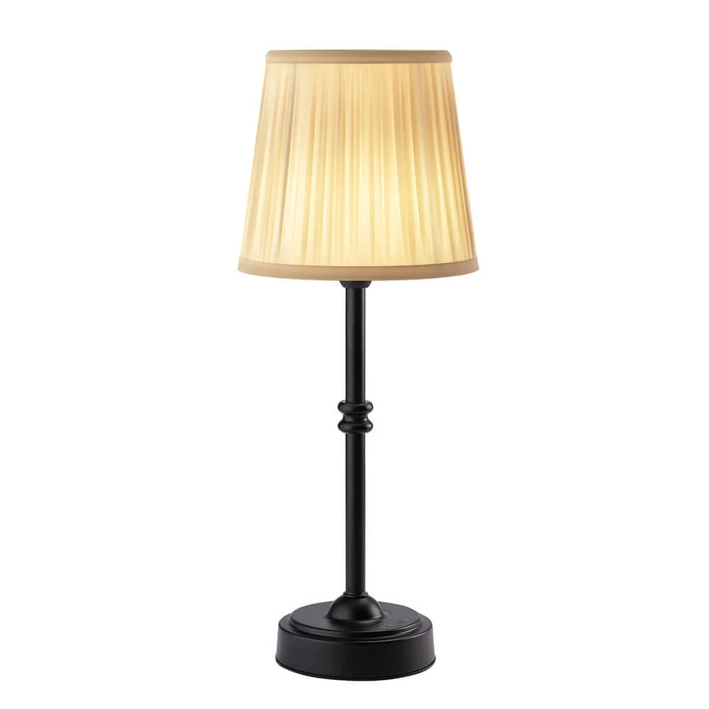 Retro Fabric Cordless Table Lamp