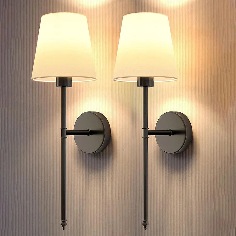 Wireless Fabric Wall Light (2 Packs)