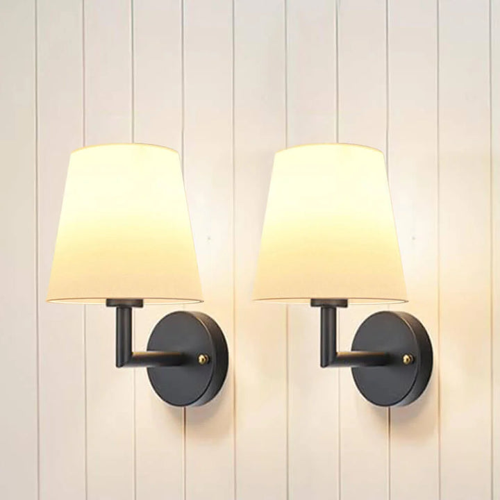 Wireless Fabric Wall Light (2 Packs)