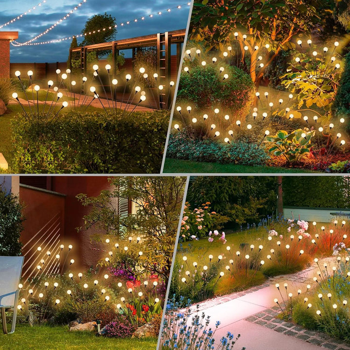 Enchanting Solar Garden Firefly Lights