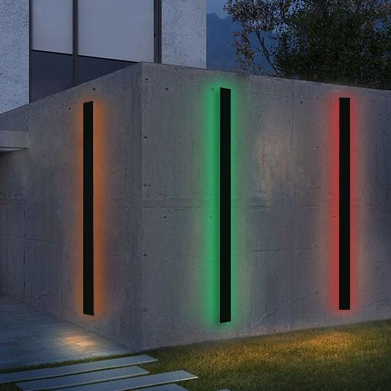 Rgb Outdoor Minimalist Ip65 Wall Lamp Led Atmosphere Lighting