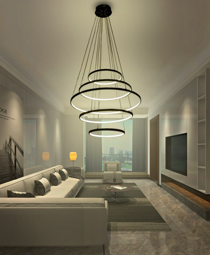 round chandelier