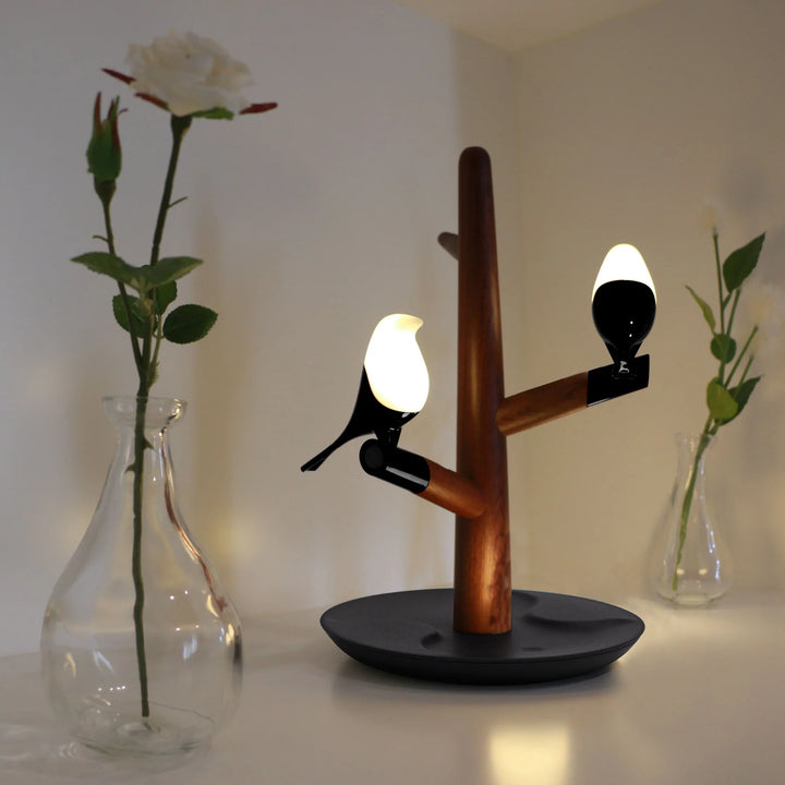 Bliss-Lampe mit dualem kabellosem Telefonladegerät