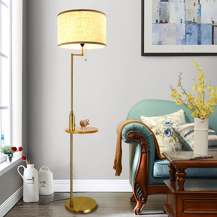 Gold Floor Lamp