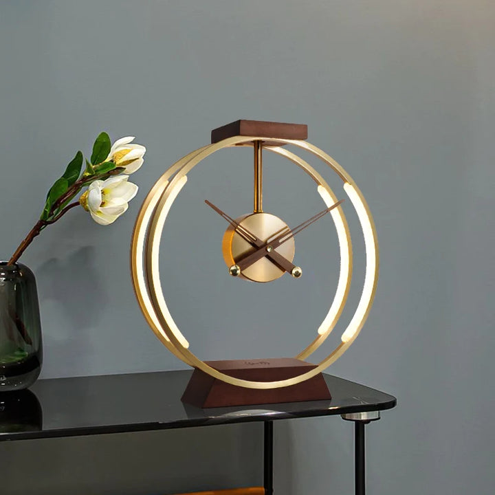 Wireless Charging Phone Clock Lamp