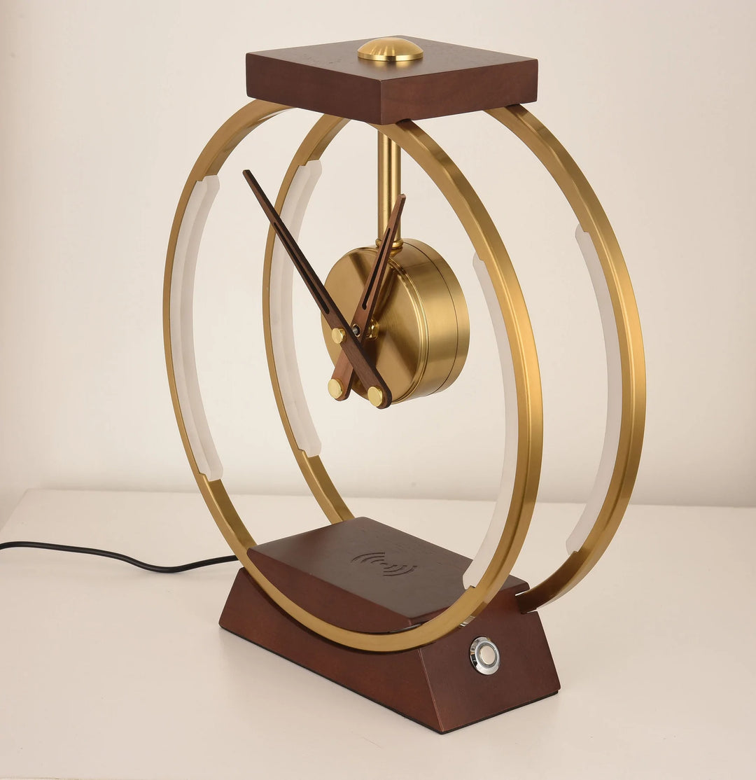 Wireless Charging Phone Clock Lamp