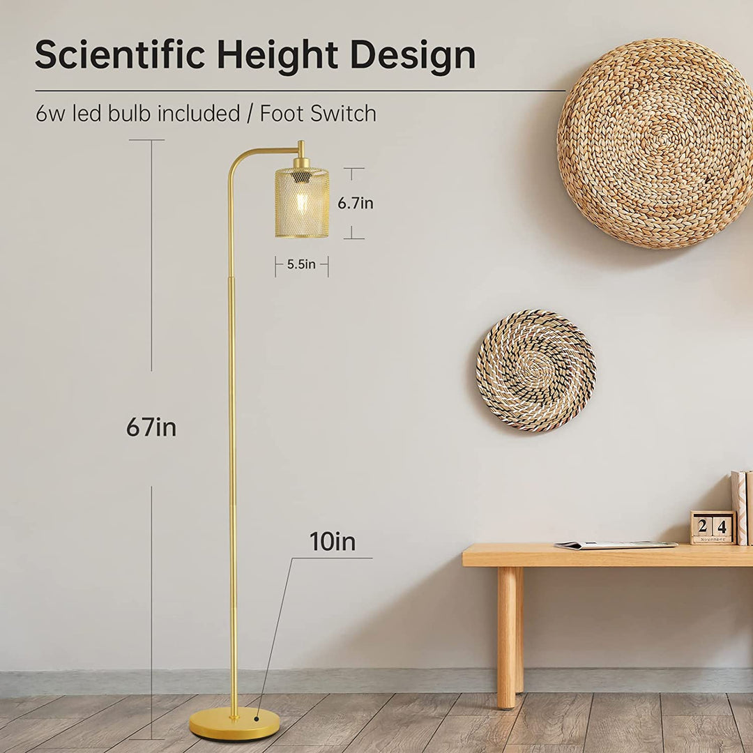 Gold Floor Lamp