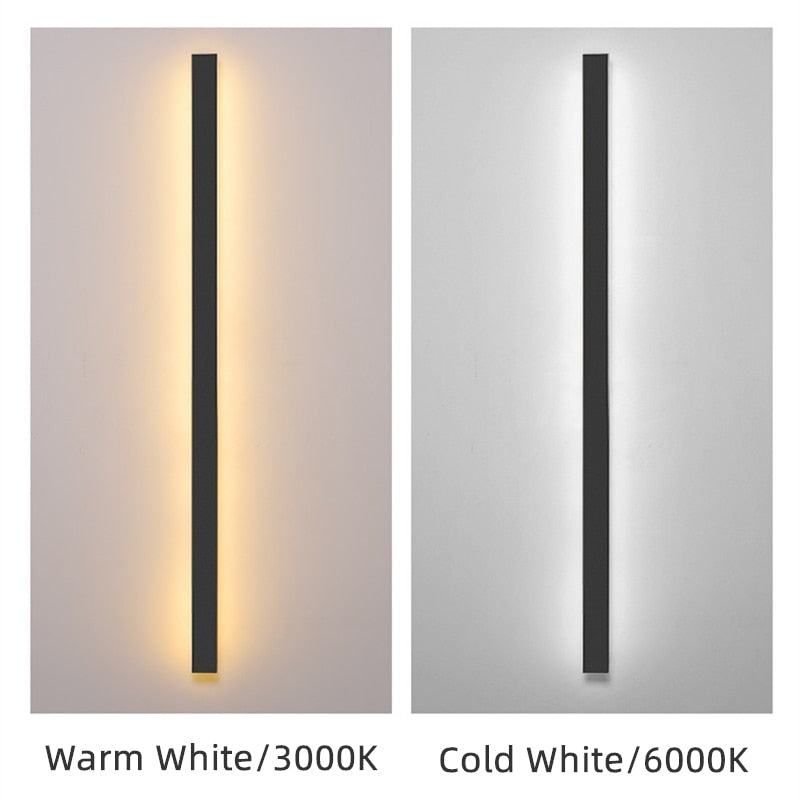 Wavey Outdoor Wall Sconce