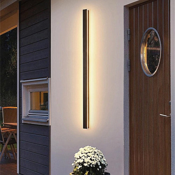 Wavey Outdoor Wall Sconce