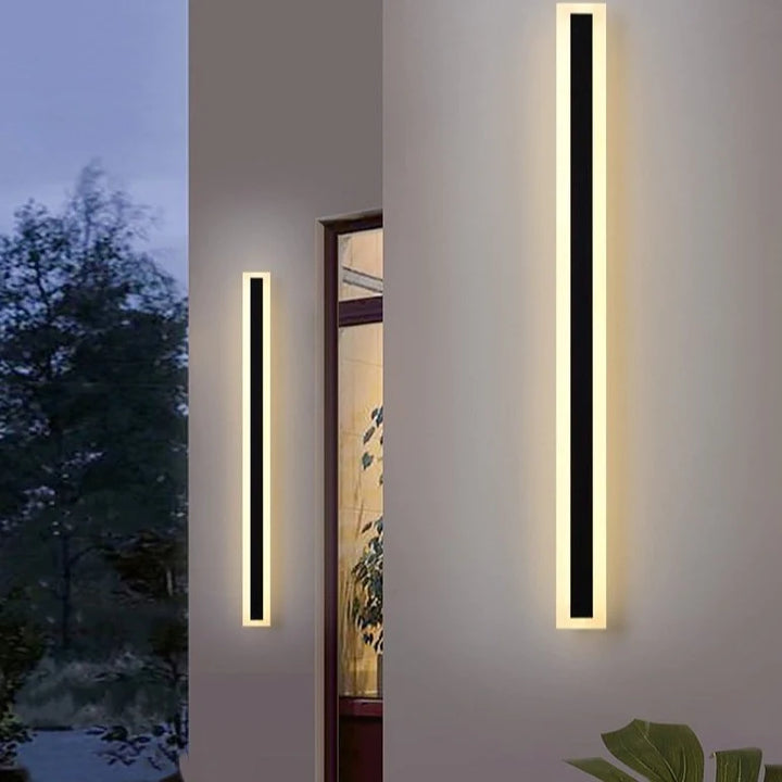 Minimalist LED Wall Lamp for Outdoor Atmosphere (IP65)