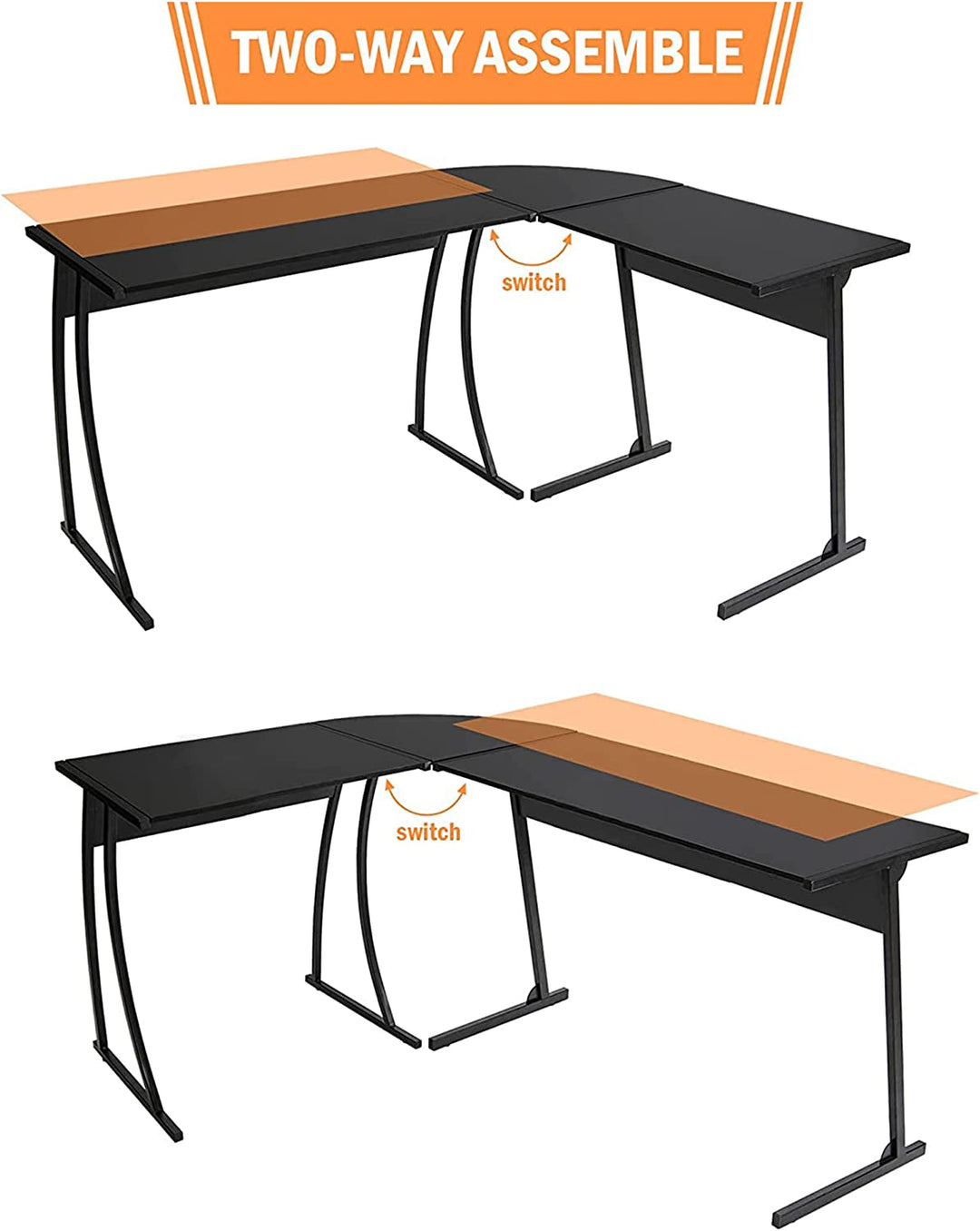 L shape Desk