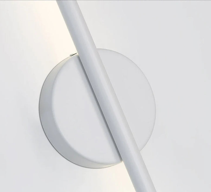 Runde LED-Wandleuchte mit minimalistischem Design