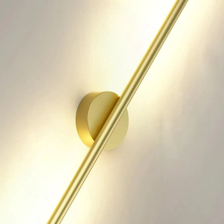 Round LED Wall Sconce Lamp with a Minimalist Design