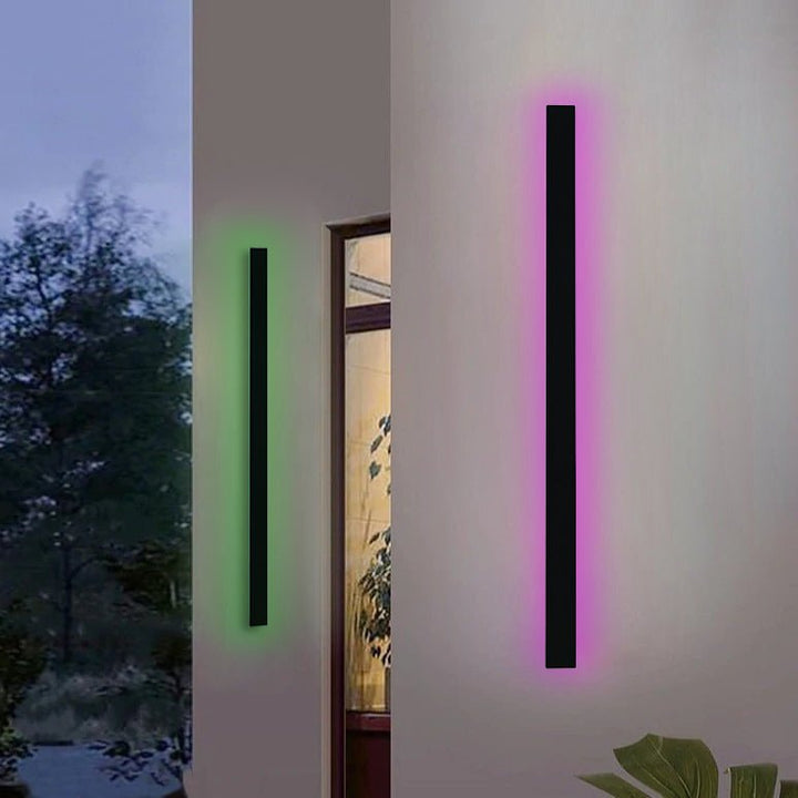 RGB Outdoor Minimalistische Ip65 Wandleuchte Led Atmosphärenbeleuchtung